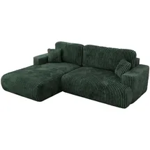 MKS Ecksofa OVO Cord 4-Sitzer Grün