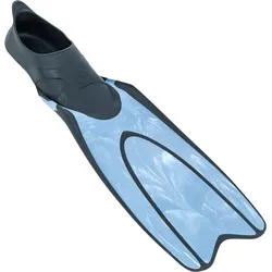 Tauchflossen - FF100 React Marble blau EINHEITSFARBE 40/41