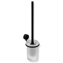 Hewi System 815 Toilettenbürstengarnitur 815.20.10065DC 102x437x123mm, schwarz tiefmatt