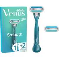 Gillette Venus Smooth Rasierer + 2 Klingen
