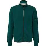 s.Oliver Melierte Sweatjacke Herren Grün L