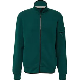s.Oliver Melierte Sweatjacke Herren Grün L