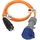 Brennenstuhl CEE-Adapter Camping 1,5 m orange