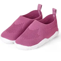 Sterntaler Badeschuhe einfarbig – Baby Aquaschuhe – Mädchen Strand Slipper mit flexibler Sohle – schnelltrocknend & leicht - Ideal für Strand & Schwimmbad - Kinder Bademode – Farbe purpur, Größe 30