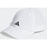 Adidas Running Essentials AEROREADY Six-Panel Baseball Kappe White / Matte Silver Erwachsene (S/M)