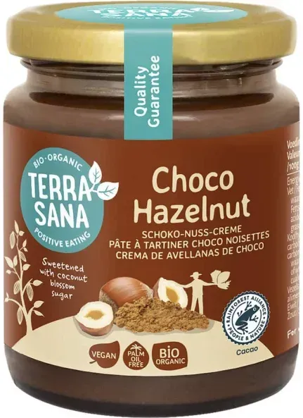 Terrasana Kakao Haselnusscreme bio 250g