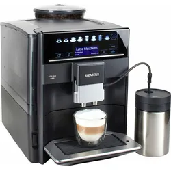 Kaffeevollautomat »EQ6 plus s400 TE654509DE, Doppeltassenfunktion, Keramikmahlwerk«, viele Kaffeespezialitäten, automatische Dampfreinigung, saphirschwarz, 51962003-0 saphirschwarz metallic