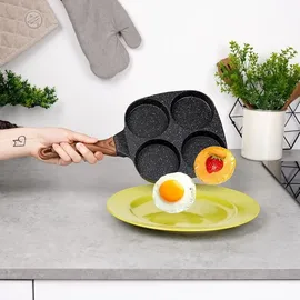 OEM Granitpfannen-Set 4-tlg. 20 cm + 24 cm + 28 cm