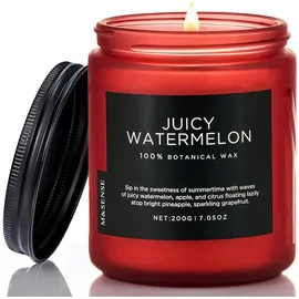 luxuskollektion Duftkerze Wassermelone 200 g rot