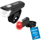 Fischer LED Fahrradbeleuchtungsset 20 Lux