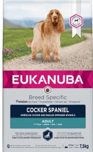 Eukanuba Cocker Spaniel hondenvoer  3 x 7,5 kg