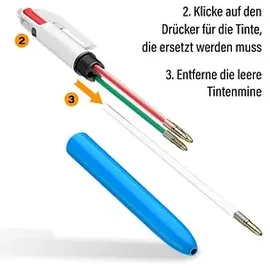 BIC Kugelschreiber Mehrfarbig 0,4 mm 1 St.