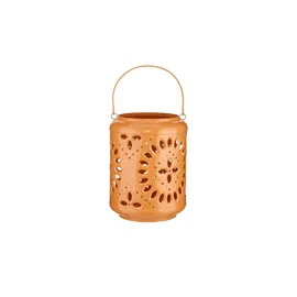 Boltze Windlicht Festival 20 cm orange