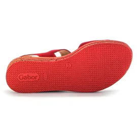 Gabor Keilsandalette Damen Rot 44