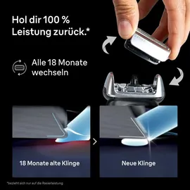 Braun Scherkopf Series 8 83M silber 1 St.