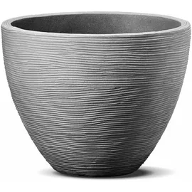 Zebra Technologies Rillentopf rund 40 x 40 x 40 cm Grau