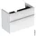 Geberit Waschtischunterschrank 2 Schubladen 88,4 x 61,7 x 47 cm Weiß Hochglanz