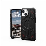 Urban Armour Gear UAG Urban Armor Gear Monarch MagSafe Case Apple iPhone 15 Plus kevlar schwarz