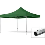 4x4 m Faltpavillon professional Alu 40mm, dunkelgrün