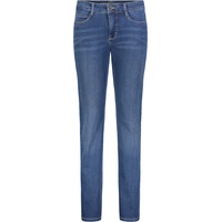 MAC Dream Jeans Straight in Mid Blue Authentic Wash-D40 / L32