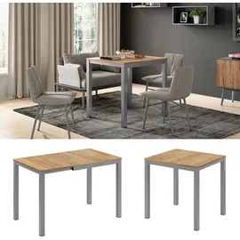 Vicco Granny 120 x 76 x 70 cm Eiche grau