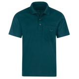Trigema Poloshirt »TRIGEMA Poloshirt aus Single-Jersey«, (1 tlg.), blau
