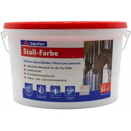 Baufan Stallfarbe feuchtigkeitsregulierend 5L (4,00€/1l)