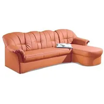 DOMO collection Ecksofa »Papenburg, zeitlose Rückensteppung, elegante Formensprache, L-Form« in großer Farbvielfalt, wahlweise mit Bettfunktion