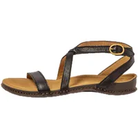 El Naturalista Damen N5802 PANGLAO Flache Sandale, Black, 37