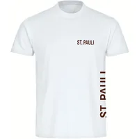 Multifanshop Herren T-Shirt - St. Pauli - Brust &