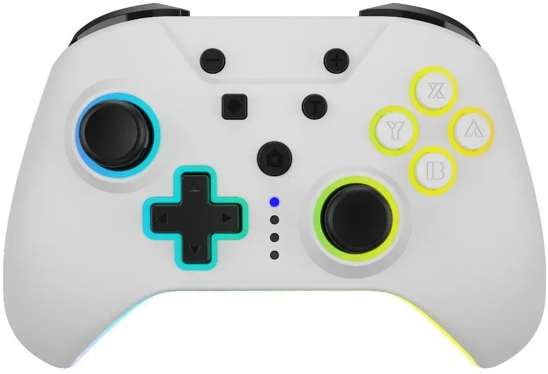 Hyperkin NuRival Weiß Gamepad Analog / Digital Nintendo Switch, Nintendo Switch OLED
