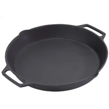 Echtwerk Grillzubehör Guss mit Grillstreifen 35cm