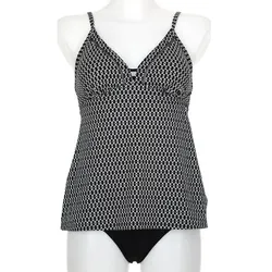OLYMPIA Damen Bikini Tankini, schwarz, 46C