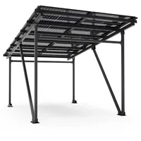 veska Solar Carport 5,60 x 3,70 m schwarz