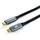 Equip 128359 USB 3.2 Gen 2 C-auf-C-Kabel 3,0m PD100W 4K/60Hz 10Gbps, schwarz