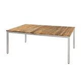 Zebra Technologies Naxos Gartentisch 180 x 100 x 74 cm natur
