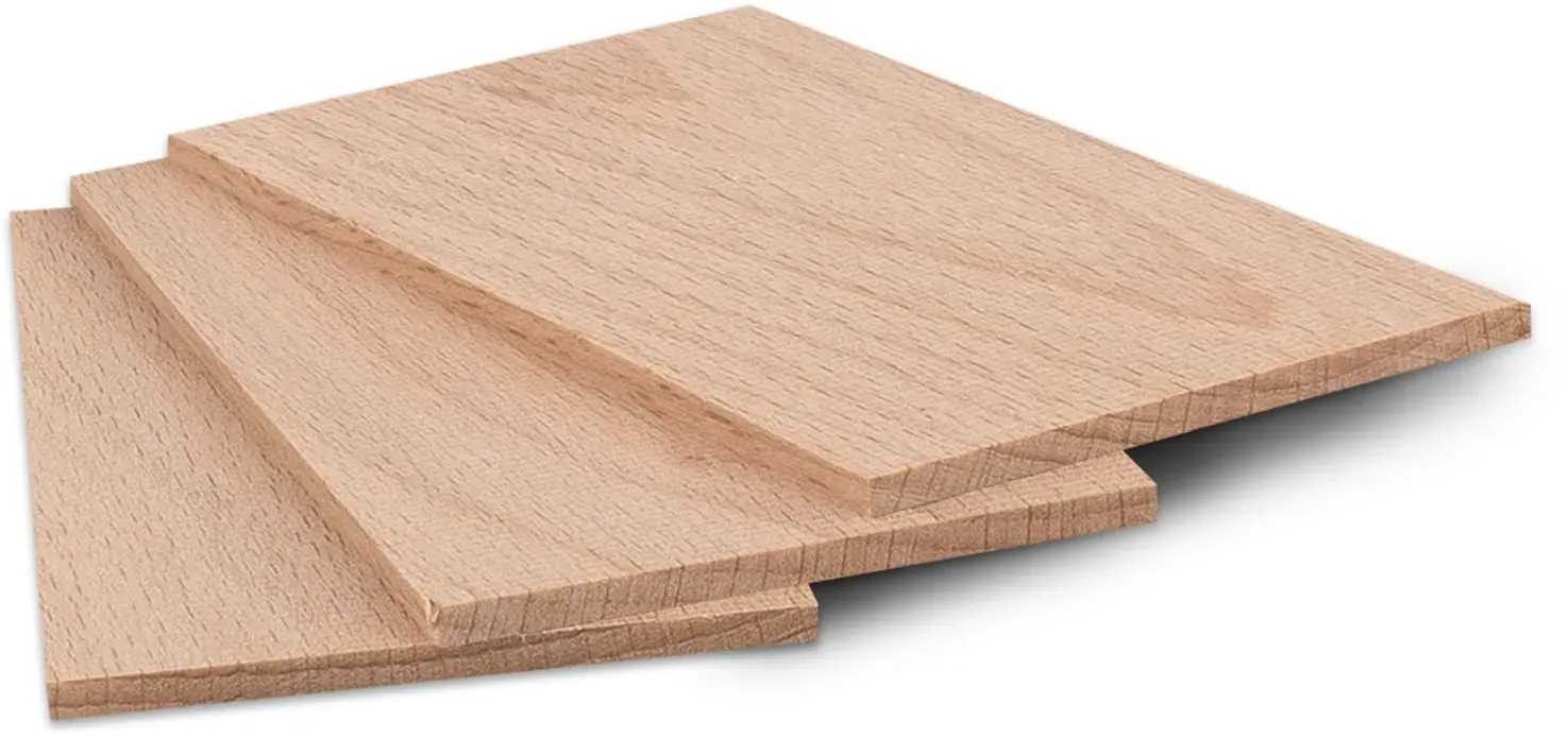 Metrie | Bh080A Bastelbrett Buchenholz | 80 x 60 x 3 mm