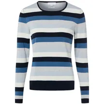brookshire Strickpullover blau / grau XXL