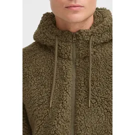 11 Project Fellimitatjacke PRDaag Kapuzensweatjacke Herren Grün XL