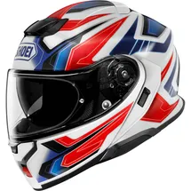 Shoei Neotec 3 Anthem, Klapphelm - Weiß/Rot/Blau - M