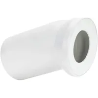 Viega Klosett-Anschlussbogen 22,5 Grad DN 100 x 150 mm Weiß/Beige