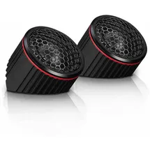 Emphaser ECP-M25T: 25 mm Hochtöner (Paar) für Autos, Tweeter mit Gewebekalotte und Neodymmagnet, 25 Watt RMS