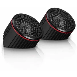 Emphaser ECP-M25T: 25 mm Hochtöner (Paar) für Autos, Tweeter mit Gewebekalotte und Neodymmagnet, 25 Watt RMS