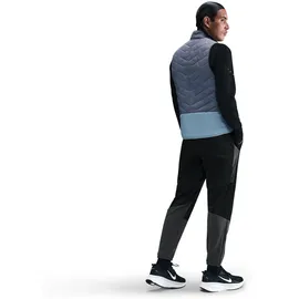 Nike Laufhose Herren in black-anthracite-black-reflective silv, Größe M - schwarz
