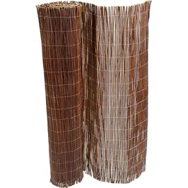 Karat Sichtschutzmatte 90 x 300 cm Braun Holz
