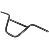 KHE BMX Lenker 7,25" Zoll schwarz Klemmung geriffelt Breit 640mm für 16" und 18" Zoll