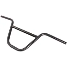 KHE BMX Lenker 7,25" Zoll schwarz Klemmung geriffelt Breit 640mm für 16" und 18" Zoll