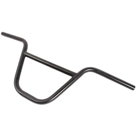 KHE BMX Lenker 7,25" Zoll schwarz Klemmung geriffelt Breit 640mm für 16" und 18" Zoll