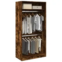 VidaXL Kleiderschrank Räuchereiche 100x50x200 cm Holzwerkstoff