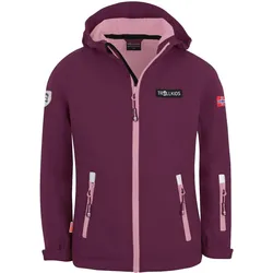 Kinder Softshelljacke Oslofjord Pflaume/Mauve Gr. 164 - 14 Jahre